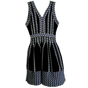 Missoni Vintage 90's Black,Purple,Mint Geometric Italian Sleeveless Knit…